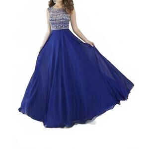NEW TIFFANY DESIGNS women's prom dress in royal